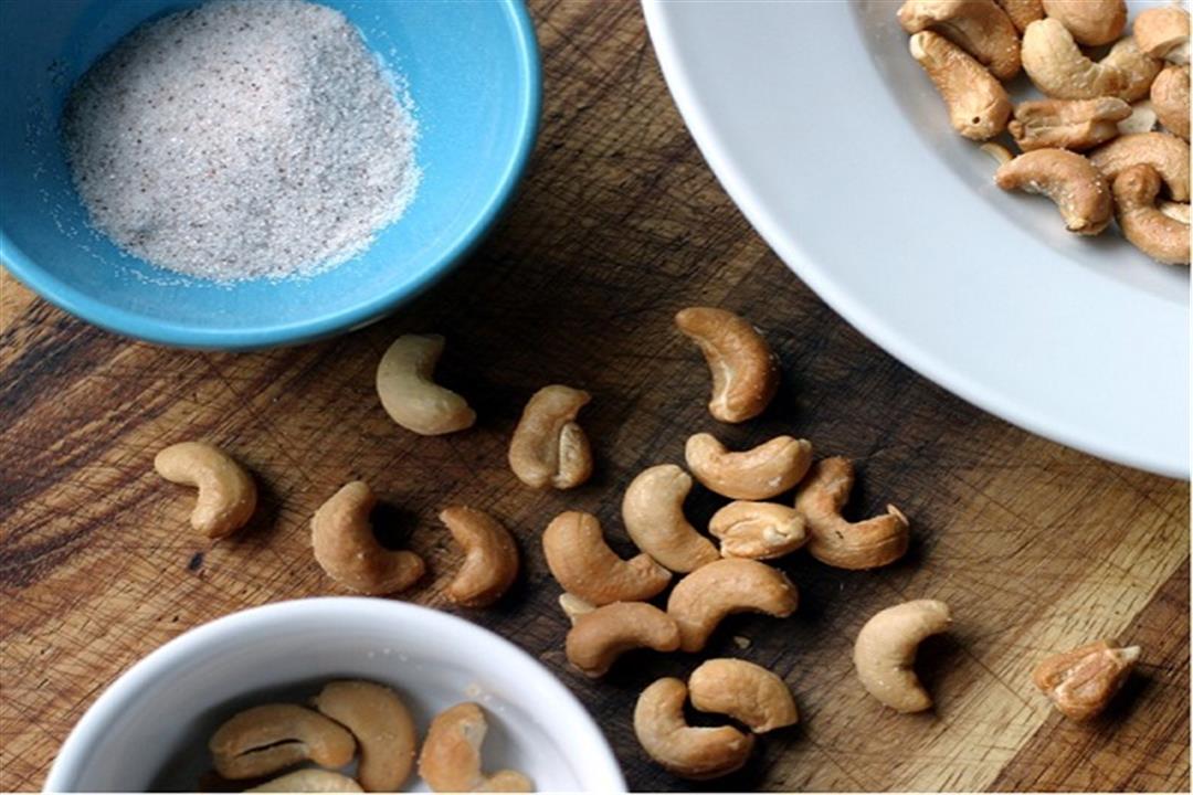 المكسرات المملحة