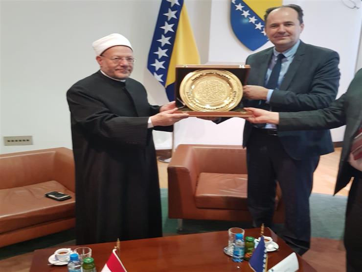 مفتي الجمهورية: مصر تقدِّر علاقات الصداقة مع البوسنة والهرسك مفتي الجمهورية: مصر تقدِّر علاقات الصداقة مع البوسنة والهرسك