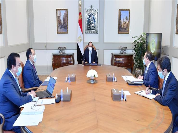السيسي يستعرض خطة عمل "القومية للاستشعار عن بعد" ومعهد بحوث البترول السيسي يستعرض خطة عمل "القومية للاستشعار عن بعد" ومعهد بحوث البترول