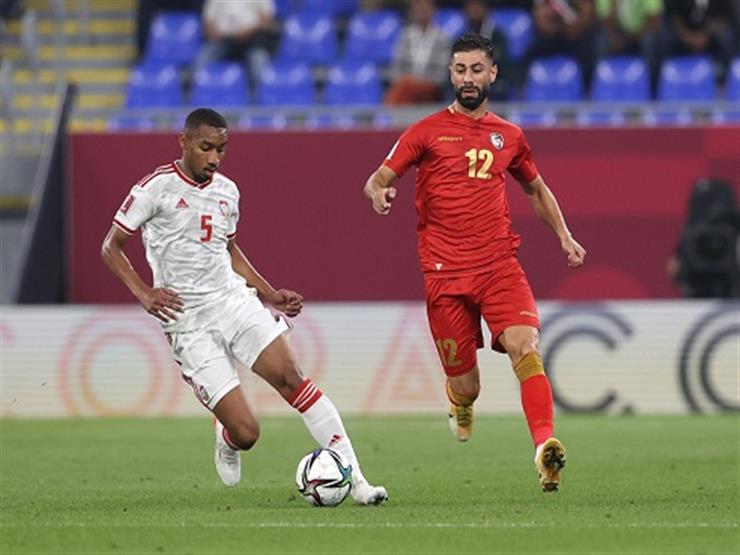 الإمارات تطارد تونس بتحقيق الفوز الأول في كأس العرب على سوريا الإمارات تطارد تونس بتحقيق الفوز الأول في كأس العرب على سوريا