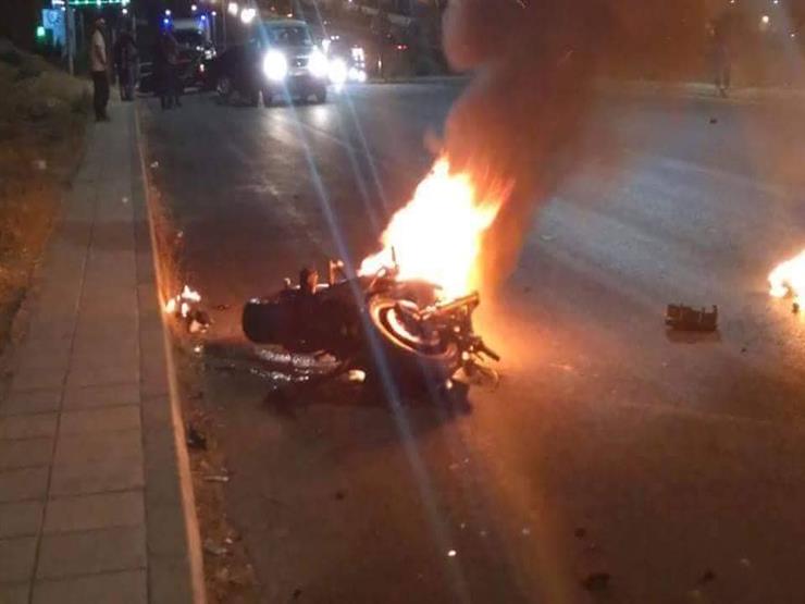 الداخلية تكشف حقيقة اشتعال النيران في دراجة بخارية أثناء سيرها في الإسكندرية