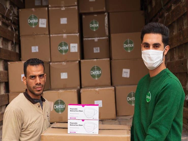 "ديتول" توفر 190 ألف قناع طبي لأطقم الأطباء والتمريض بالمستشفيات الحكومية "ديتول" توفر 190 ألف قناع طبي لأطقم الأطباء والتمريض بالمستشفيات الحكومية