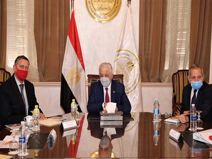 شوقي يبحث سبل التعاون مع سفير ألمانيا في مجال التعليم الفني شوقي يبحث سبل التعاون مع سفير ألمانيا في مجال التعليم الفني