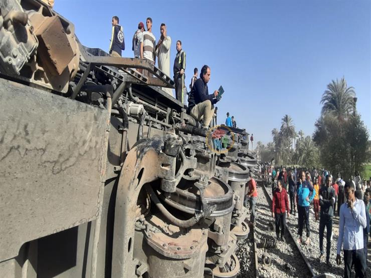 رئيس جامعة سوهاج: استقرار حالة 20 مصاب في حادث القطار عدا حالتين فقط