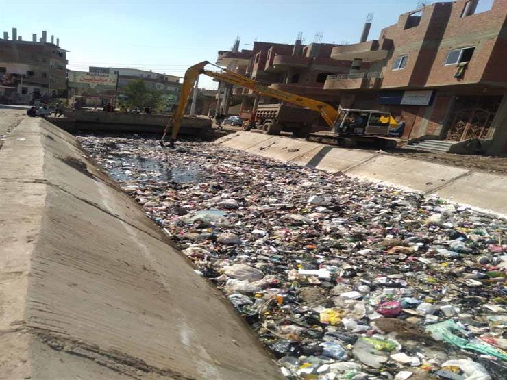 الري: سلوكيات بعض المواطنين الخاطئة سبب وجود القمامة بترعة سقارة