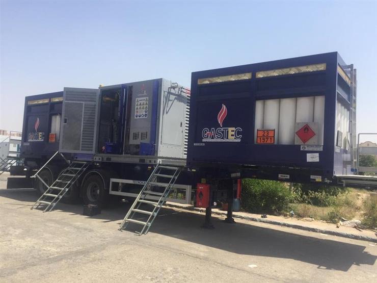 البترول تطلق أول محطة متنقلة لتموين السيارات بالغاز الطبيعي البترول تطلق أول محطة متنقلة لتموين السيارات بالغاز الطبيعي