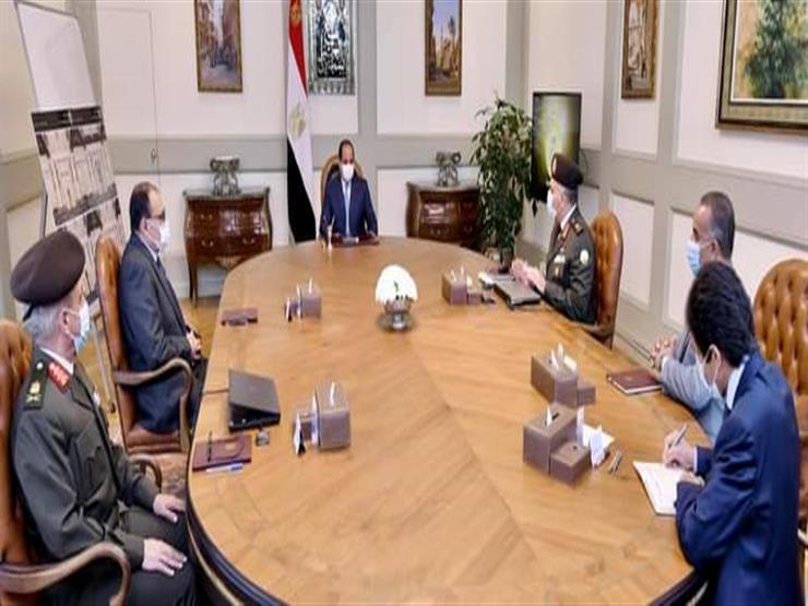 الرئيس السيسي يوجه بتطوير وتوسعة محور كوبري ٦ أكتوبر والطرق السطحية أسفله الرئيس السيسي يوجه بتطوير وتوسعة محور كوبري ٦ أكتوبر والطرق السطحية أسفله