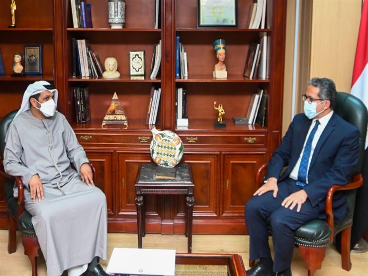 العناني يبحث مع السفير الإماراتي بالقاهرة تعزيز سبل التعاون السياحي والأثري العناني يبحث مع السفير الإماراتي بالقاهرة تعزيز سبل التعاون السياحي والأثري