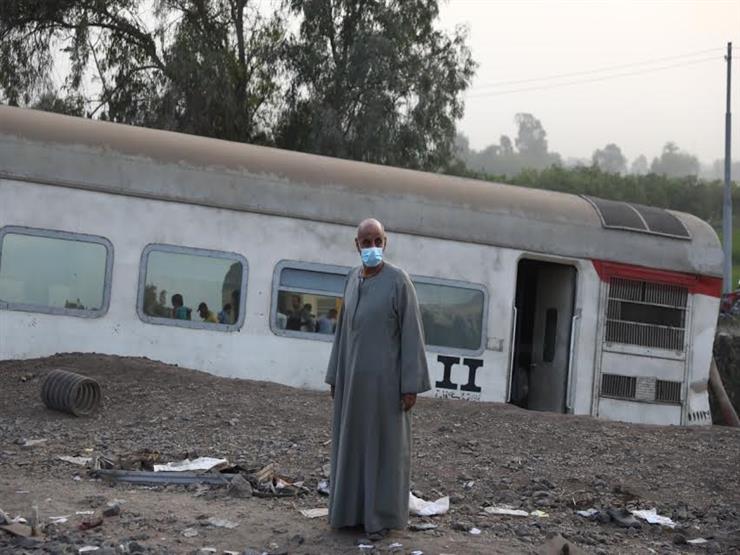 محافظ القليوبية يزور مصابي حادث قطار طوخ في مستشفى بنها الجامعي