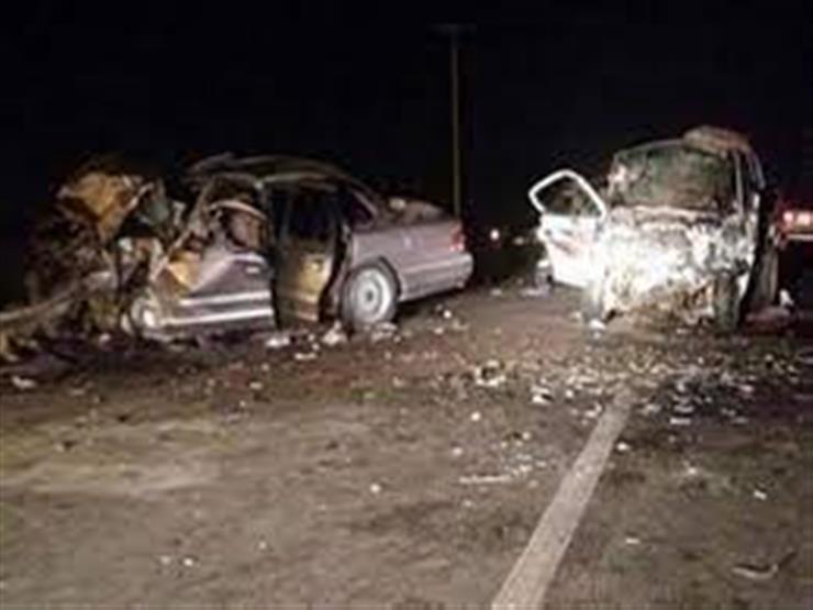 ٥ مصابين في تصادم سيارتين بسوهاج ٥ مصابين في تصادم سيارتين بسوهاج