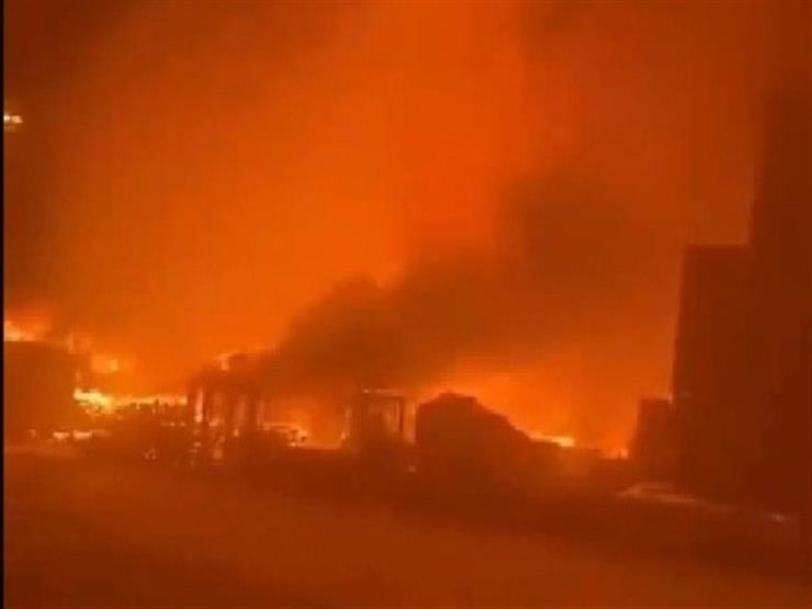 اندلاع حريق جنوب إسرائيل اندلاع حريق جنوب إسرائيل