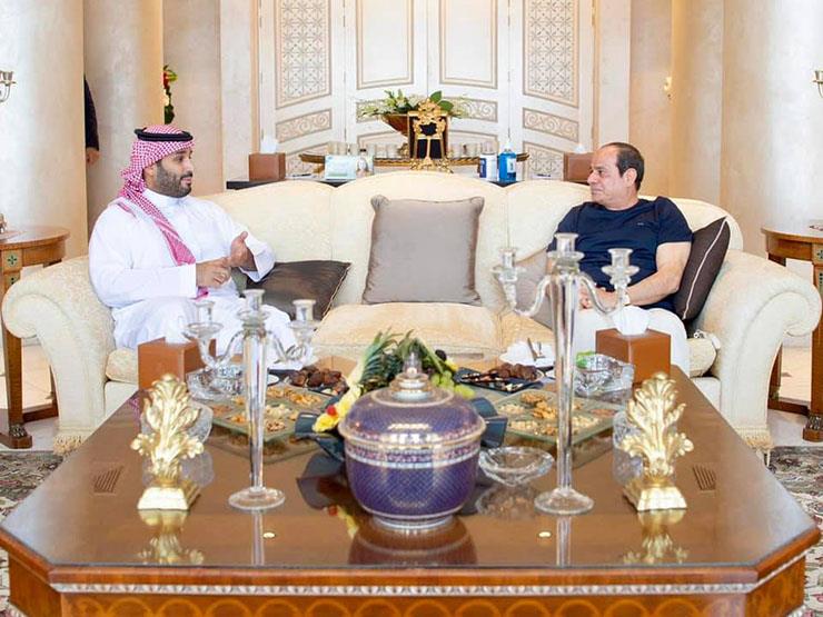 "لقاء الأشقاء".. متحدث الرئاسة ينشر صورة للرئيس السيسي برفقة ولي العهد السعودي "لقاء الأشقاء".. متحدث الرئاسة ينشر صورة للرئيس السيسي برفقة ولي العهد السعودي
