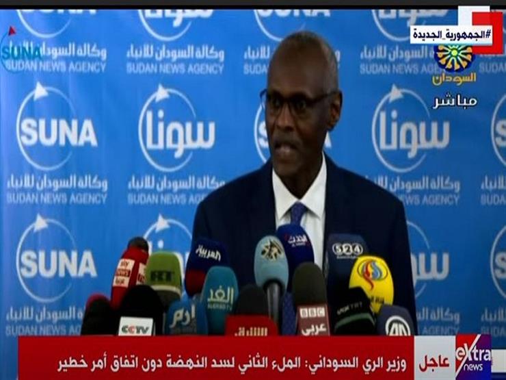 وزير الري السوداني: "نسقنا مع الخارجية المصرية بشأن الوصول لاتفاق ملزم حول سد النهضة"