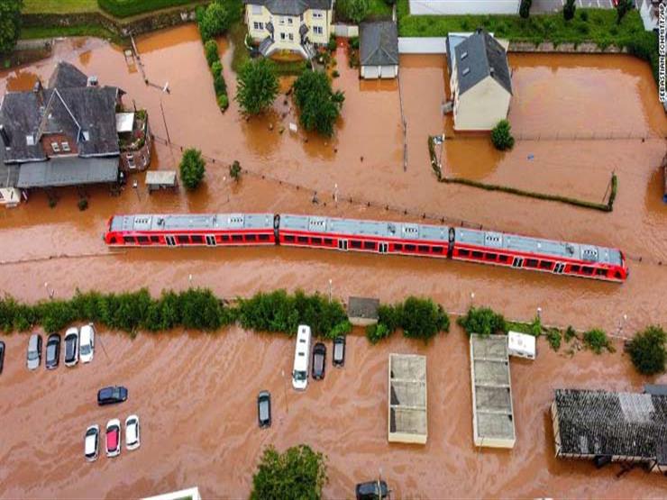 الفيضانات تجبر السلطات على إجلاء أعداد من السكان من مناطق بجنوب ألمانيا
