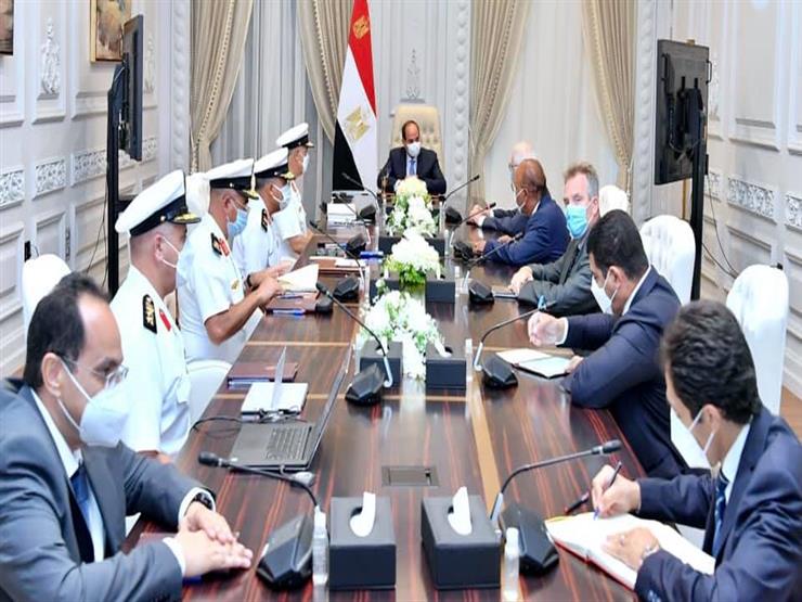 السيسي يستقبل مالك مجموعة دونيل البلجيكية لأعمال التكريك والهندسة البحرية السيسي يستقبل مالك مجموعة دونيل البلجيكية لأعمال التكريك والهندسة البحرية