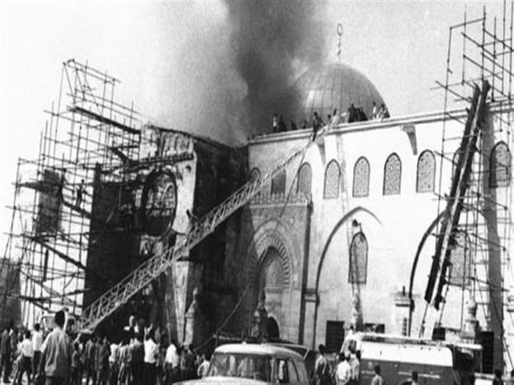 غزة تحيي ذكرى حريق المسجد الأقصى في عام 1969 غزة تحيي ذكرى حريق المسجد الأقصى في عام 1969