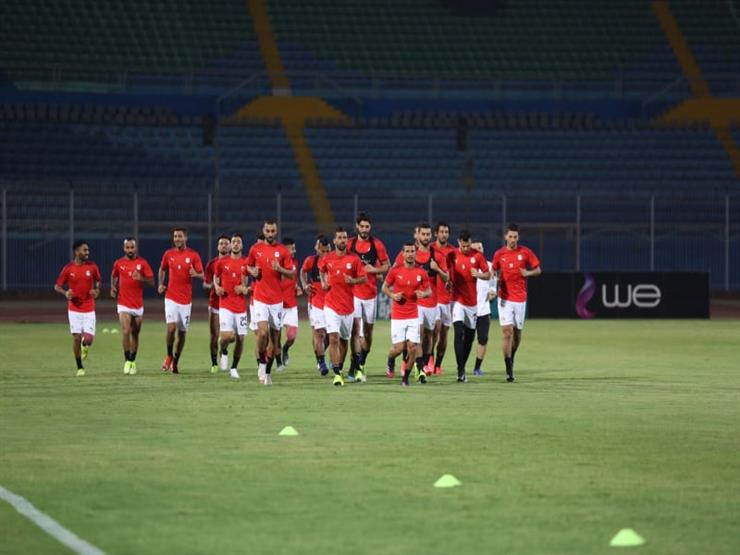 المران الأول للمنتخب المصري استعدادا لمواجهة أنجولا في تصفيات كأس العالم