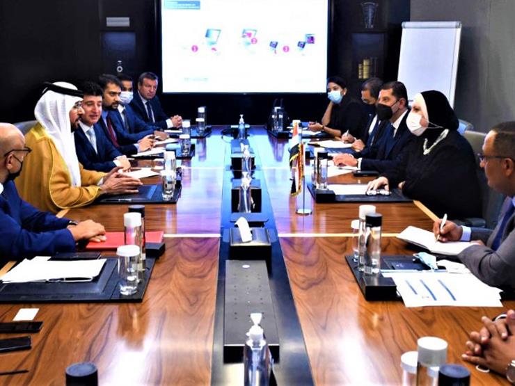 وزيرة التجارة تبحث مع شركات إماراتية فرص ضخ استثمارات في مصر وزيرة التجارة تبحث مع شركات إماراتية فرص ضخ استثمارات في مصر
