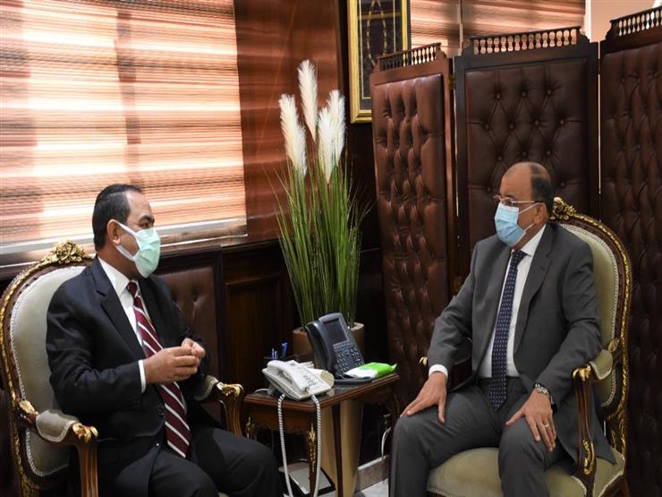 كارت تدريبي لكل موظف.. وزير التنمية المحلية يبحث مع رئيس التنظيم والإدارة الانتقال للعاصمة الإدارية كارت تدريبي لكل موظف.. وزير التنمية المحلية يبحث مع رئيس التنظيم والإدارة الانتقال للعاصمة الإدارية