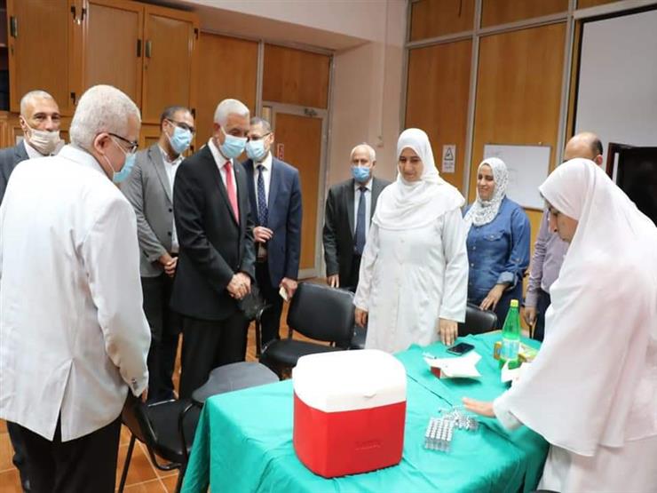 بدء تطعيم طلاب جامعة المنوفية ضد فيروس كورونا بدء تطعيم طلاب جامعة المنوفية ضد فيروس كورونا