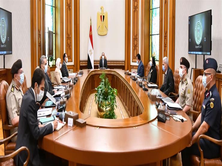 السيسي يوجّه باتباع أعلى درجات التدقيق في منظومة تلقيح الطلاب ضد فيروس كورونا السيسي يوجّه باتباع أعلى درجات التدقيق في منظومة تلقيح الطلاب ضد فيروس كورونا