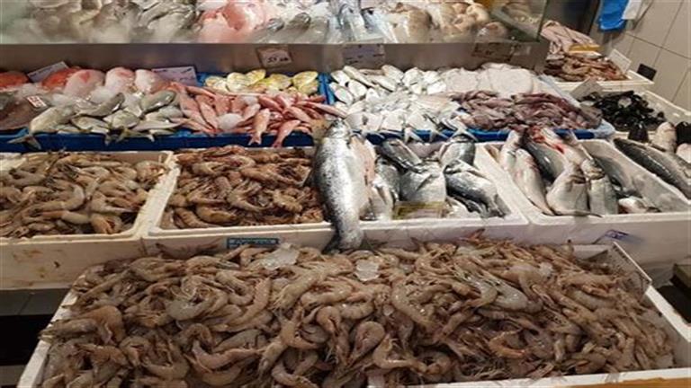 أسعار السمك والمأكولات البحرية في سوق العبور اليوم الثلاثاء