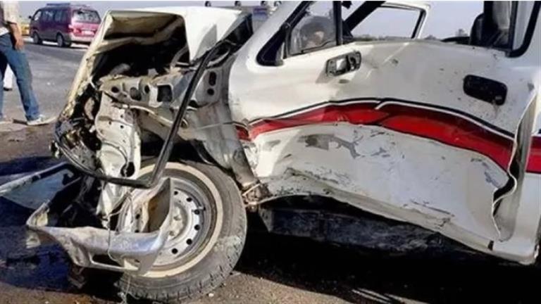 9 مصابين في انقلاب سيارة ربع نقل في بني سويف 