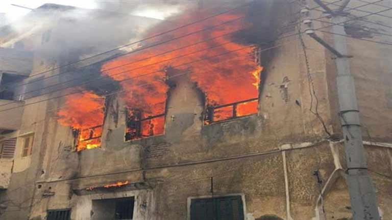 حريق منزل دون خسائر في الأرواح بسوهاج 