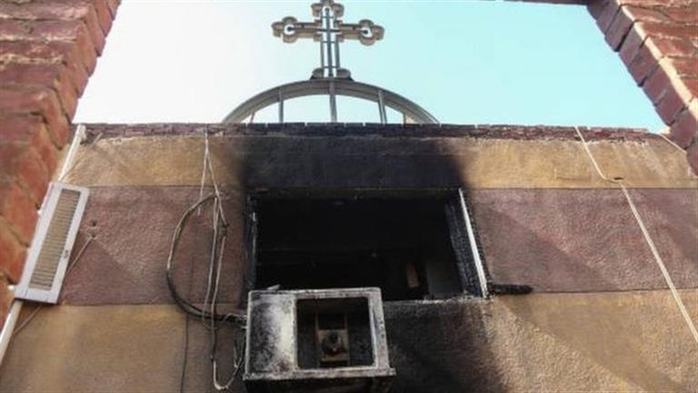 A fire broke out in a church in Al-Barajeel … and inspection reveals why