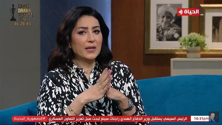 "ناقش تل مشكلات".. وفاء عامر: "حضرة العمدة" مسلسل من مسلسلات العمر