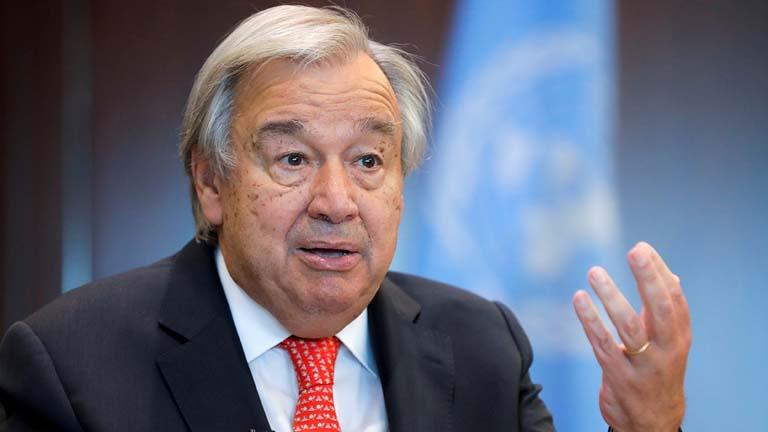 الأمين العام للأمم المتحدة يجدد دعوته لوقف إطلاق النار في غزة