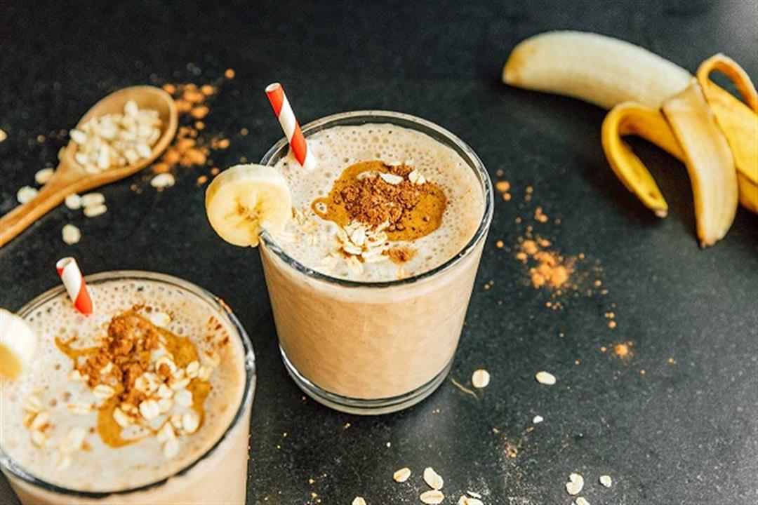 القهوة بالشوفان والموز