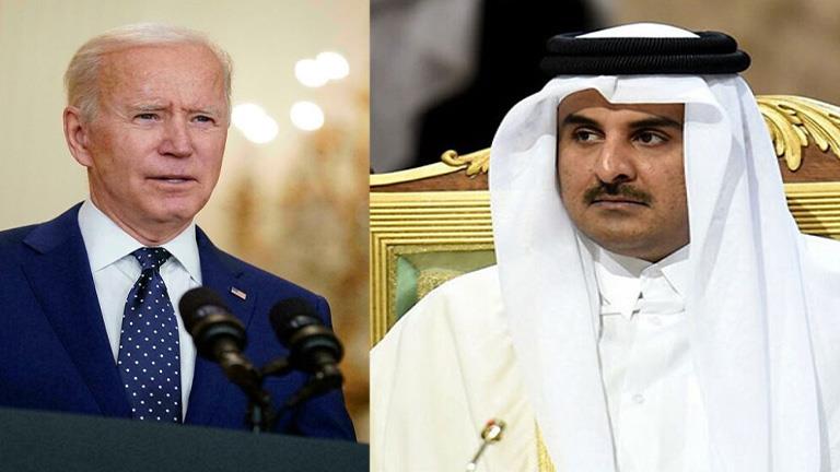 البيت الأبيض: بايدن بحث مع أمير قطر وقف إطلاق النار بغزة