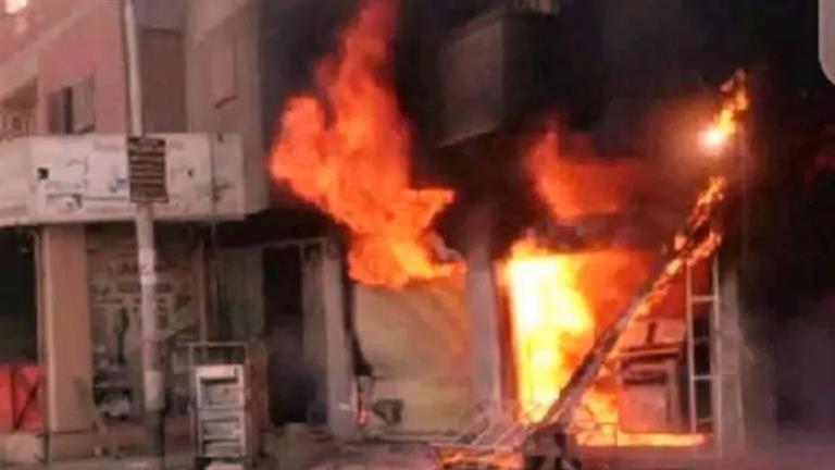 بسبب تسرب الغاز.. إصابة 3 عمال في حريق مخبز بسوهاج