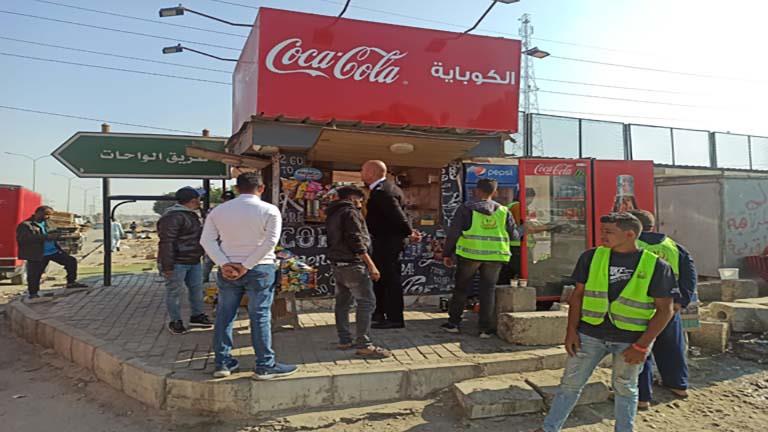 رئيس جهاز ٦ أكتوبر: رفع الإشغالات وإيقاف أعمال والتحفظ على المعدات لبناء روف مخالف