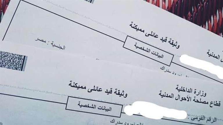 في دقائق.. طريقة استخراج قيد عائلي أونلاين | مصراوي