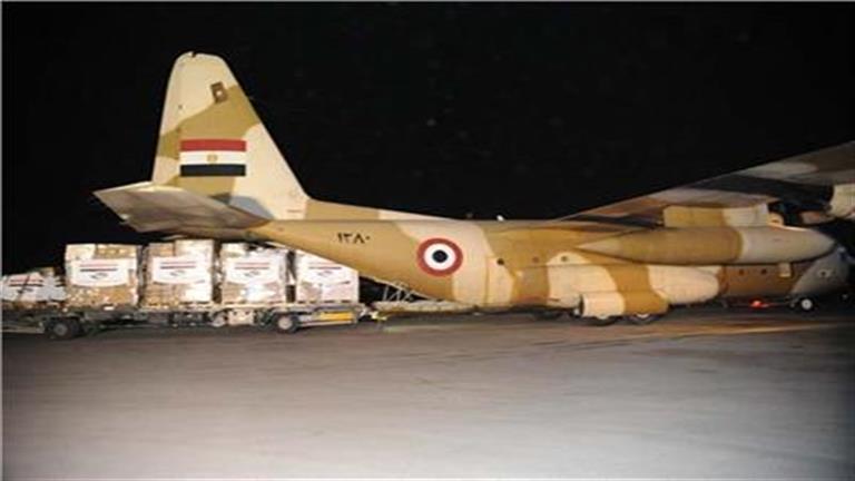 لحظة وصول 3 طائرات مصرية إلى سوريا مُحملة بالمساعدات.. فيديو