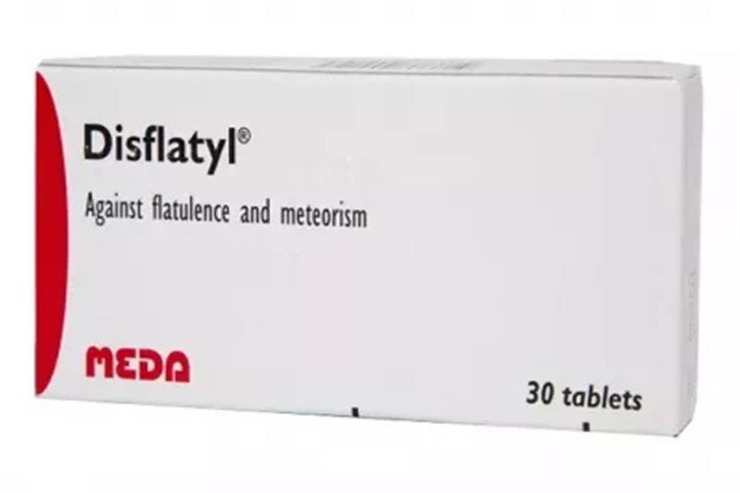 ديسفلاتيل Disflatyl ، دواعي الاستعمال والجرعة والآثار الجانبية