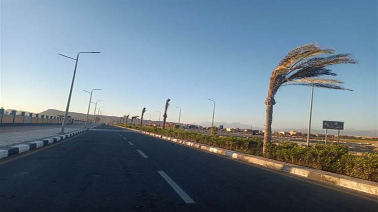 تجاوزت سرعتها الـ 53 كيلو.. رياح شديدة مثيرة للرمال تضرب جنوب سيناء ...