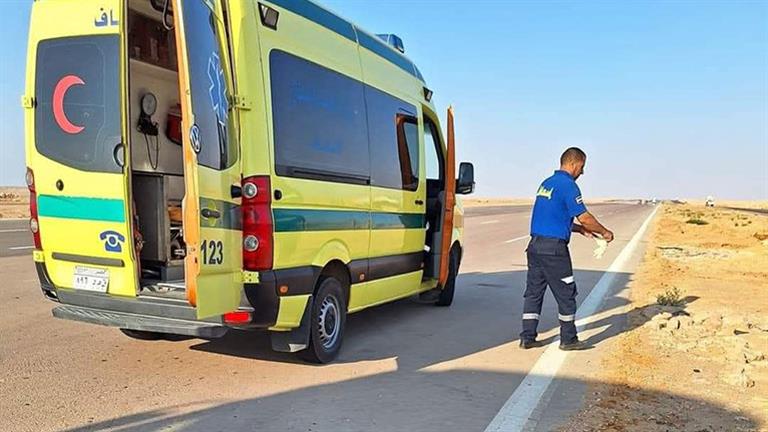 نائب محافظ المنيا يتفقد مصابي حادث أتوبيس الصحراوي