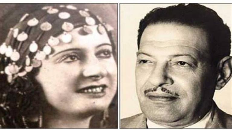 صورة نادرة من حفل زفاف نجيب الريحاني وبديعة مصابني مصراوى