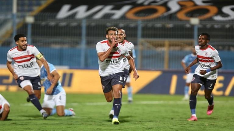 رقم 8 للرجالة فقط.. لاعب الزمالك يثير الجدل بعد هدف بيراميدز