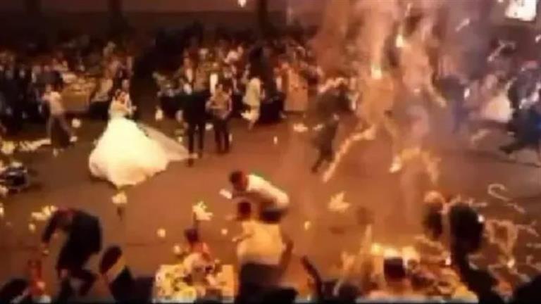 أحد ضيوف زفاف نينوى يكشف مصير العريس والعروس بعد الحريق (فيديو)