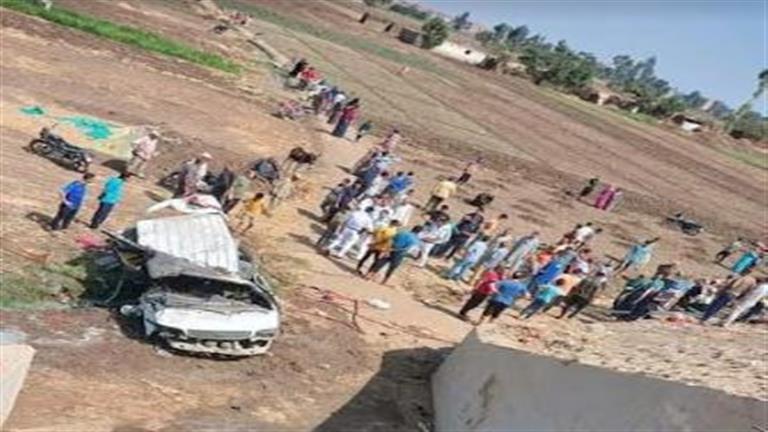 9 وفيات.. ارتفاع عدد ضحايا حادث الطريق الإقليمي في المنوفية - صور