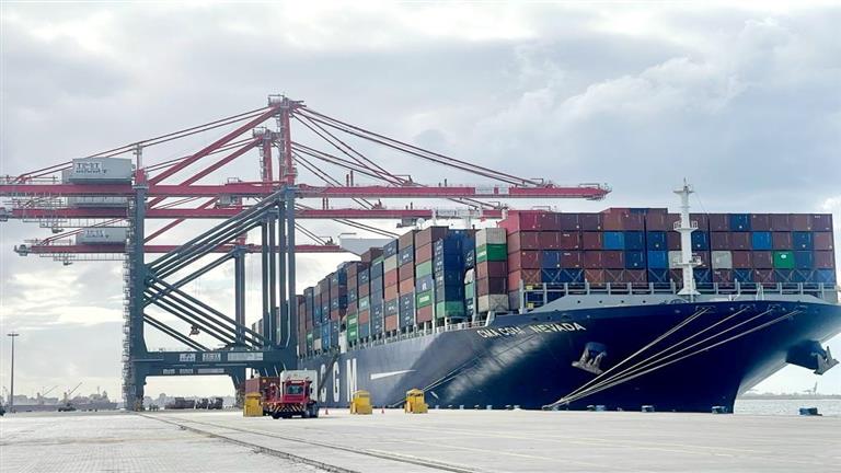 الحاويات تتصدر.. تداول 146 ألف طن بضائع استراتيجية بميناء الإسكندرية