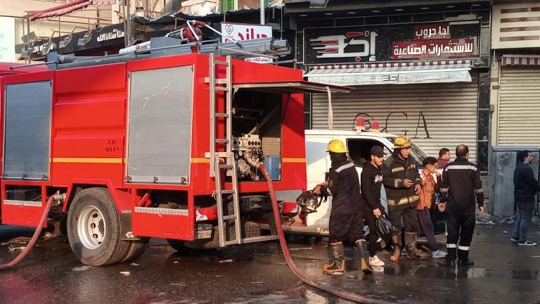 دون وفيات.. السيطرة على حريق شقة سكنية في أوسيم