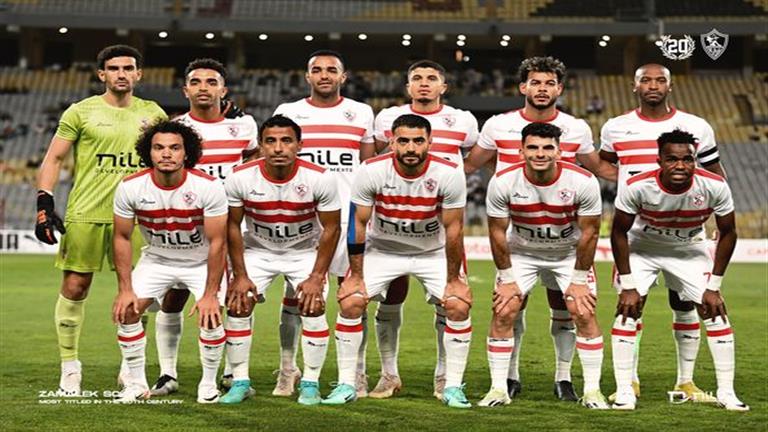 الزمالك بالزي التقليدي في مواجهة الوحدة الإماراتي مصراوى