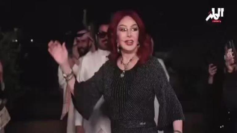 بالفيديو- رقص نبيلة عبيد فى حفل الإعلان عن مسلسل "جذوة" أول بطولاتها في السعودية 