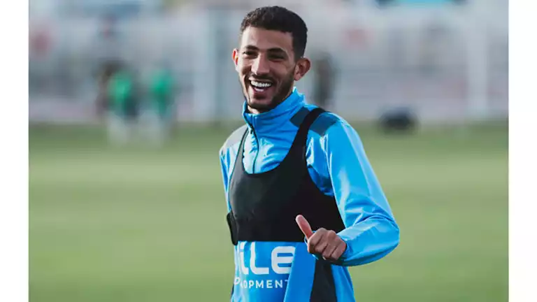 4 صور من ظهور أحمد فتوح في تدريبات الزمالك بعد الحكم