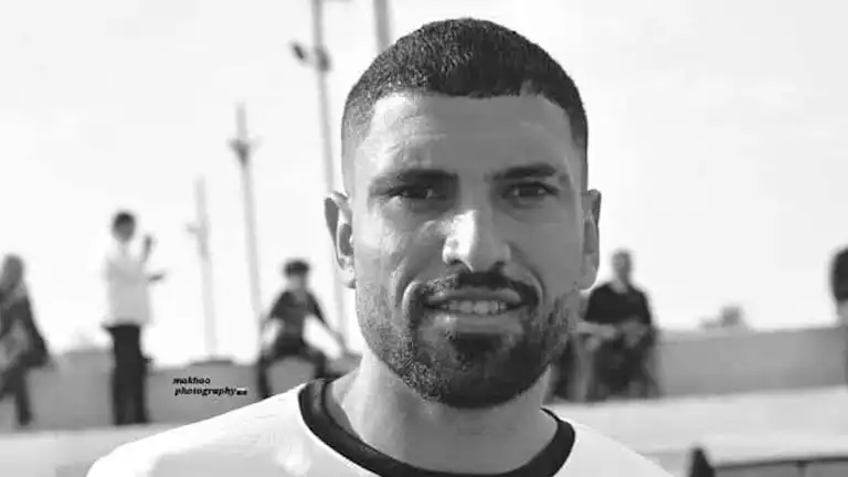 دقيقة حداد على روح اللاعب محمد شوقي في مسابقات كفر الشيخ  